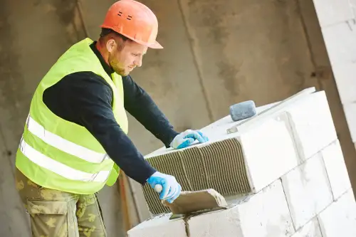 Click Here To Enlarge This Photo Of The Role Of A Specialist Bricklaying Subcontractor In Large Developments